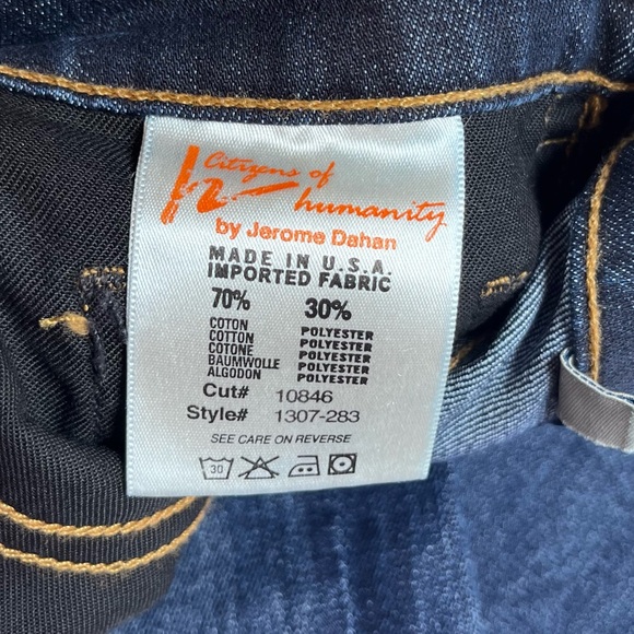 Citizens Of Humanity Women's Amber Bootcut Medium Rise Jeans Size 31 - Picture 9 of 12